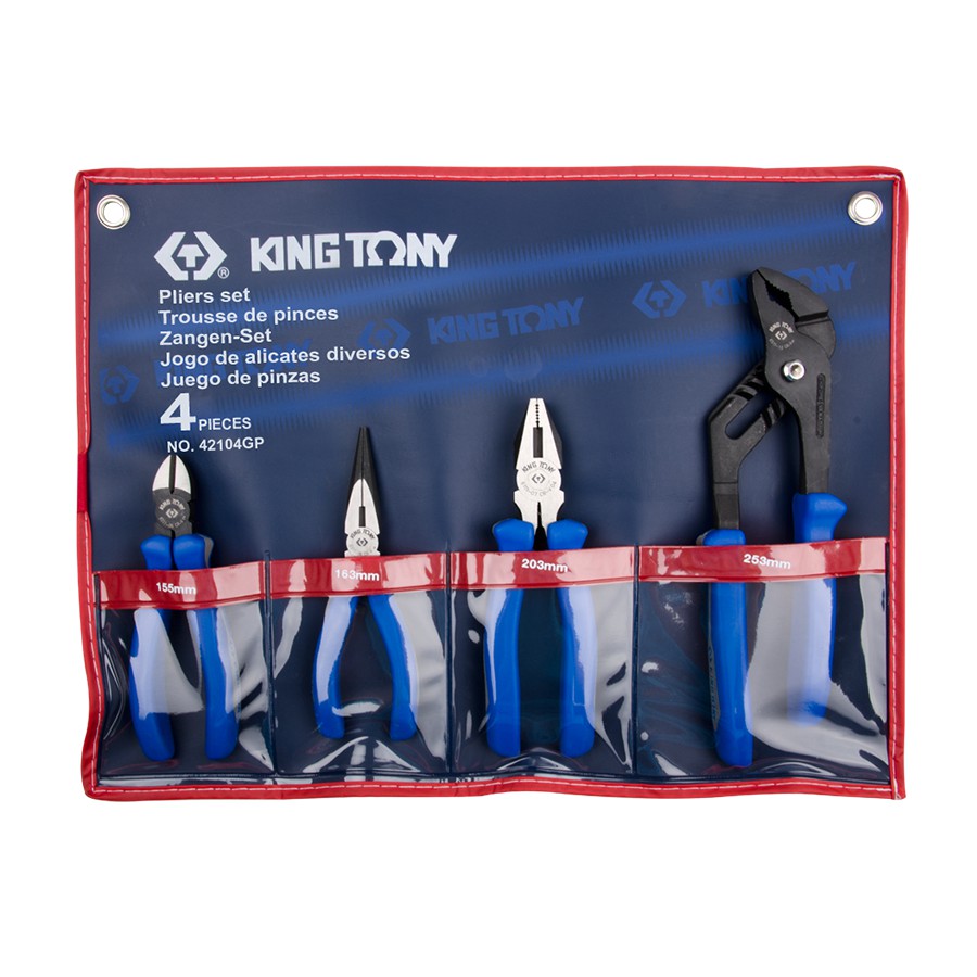 Bộ Kìm Đa Năng 4 Cái Kingtony 42104GP