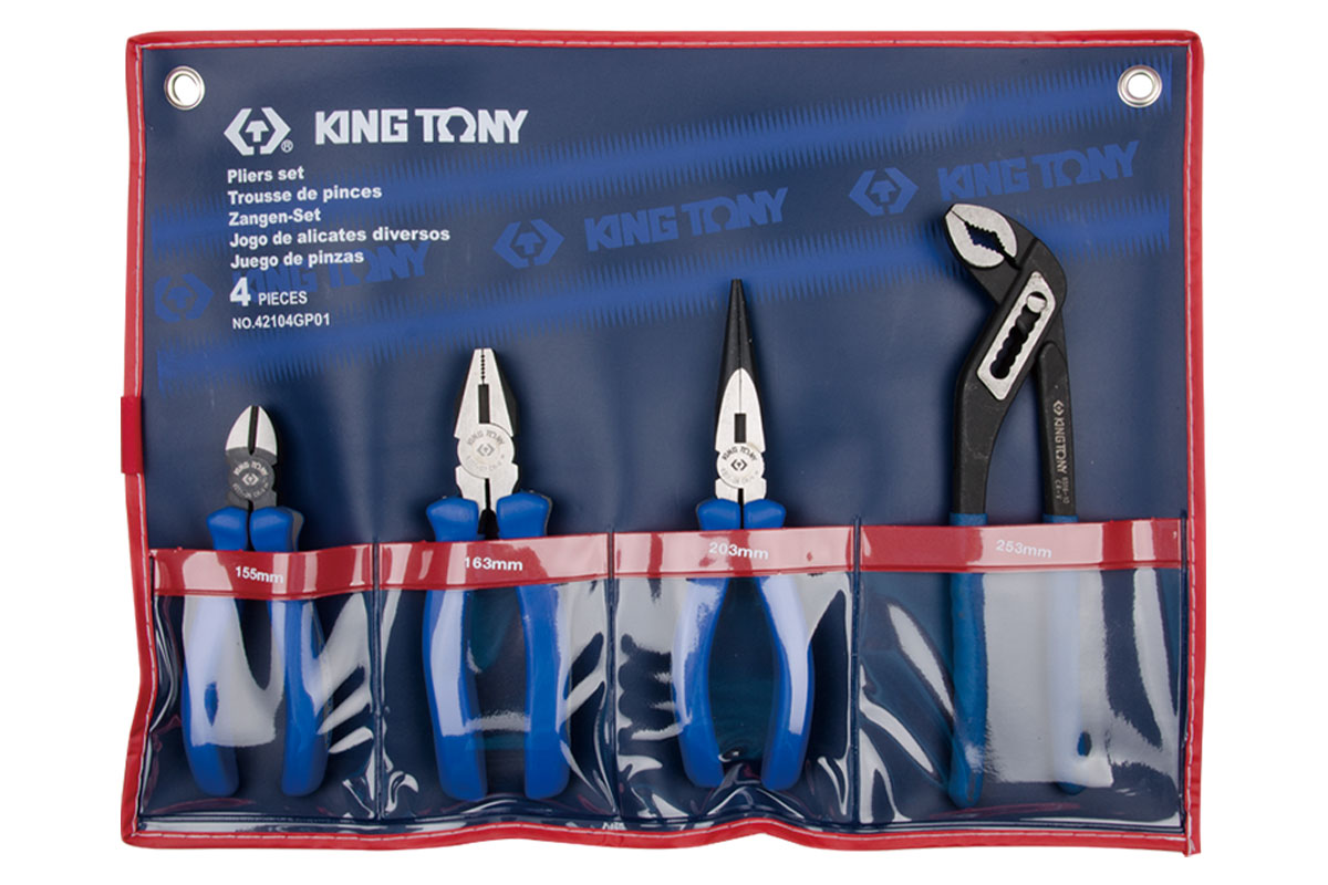 Bộ Kìm Đa Năng 4 Cái Kingtony 42104GP01