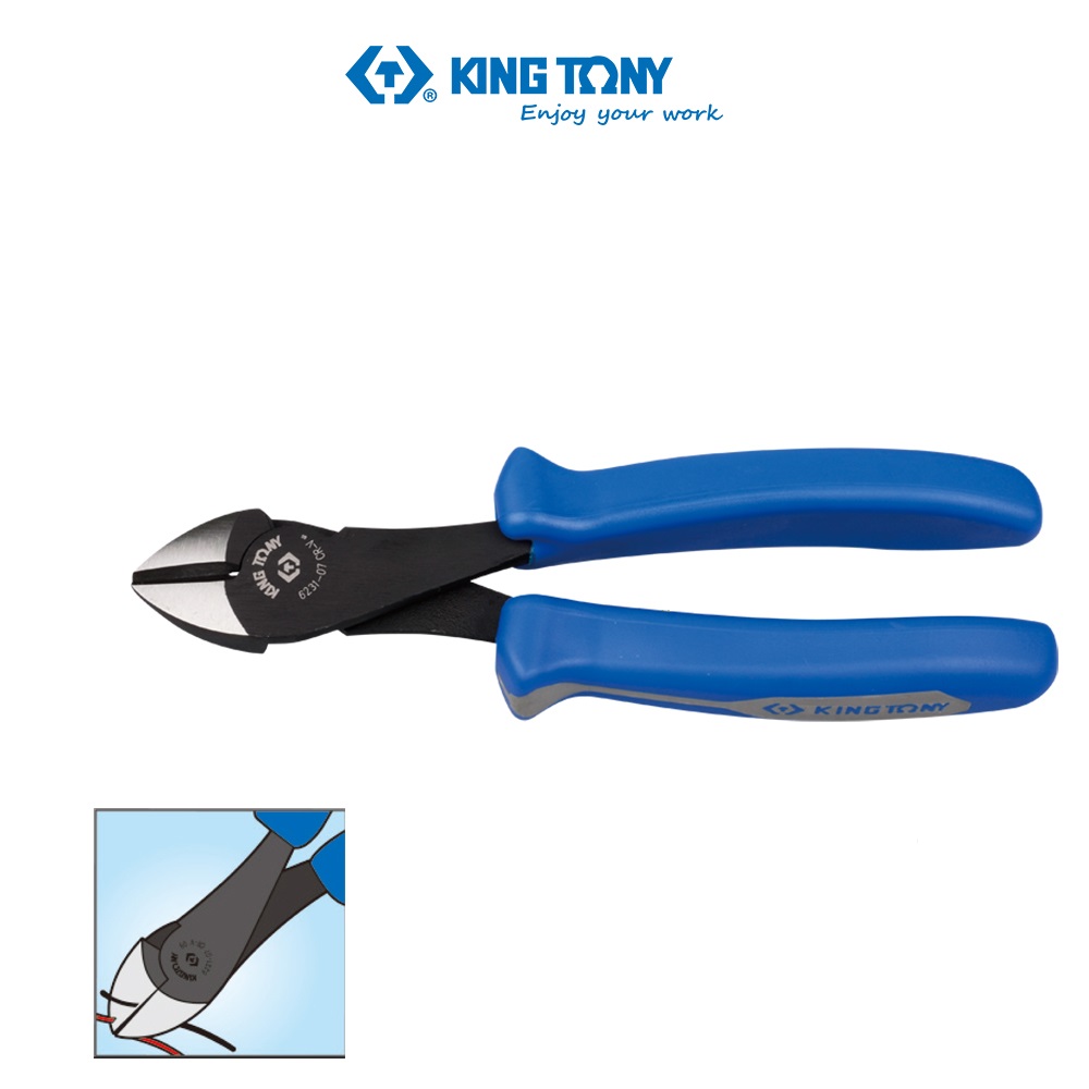 Kìm Cắt Nặng Kingtony 6231-07 188mm