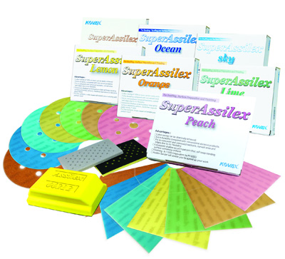 Nhám Chà Khô Hạ Cam Kovax Super Assilex Super Fine Series Nhám Chà Khô Hạ Cam Kovax Super Assilex Super Fine Series