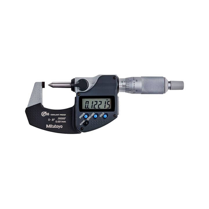 Thước panme điện tử Mitutoyo 342-371-30 đầu nhọn (0-0.8’’/20mm/0.01mm)