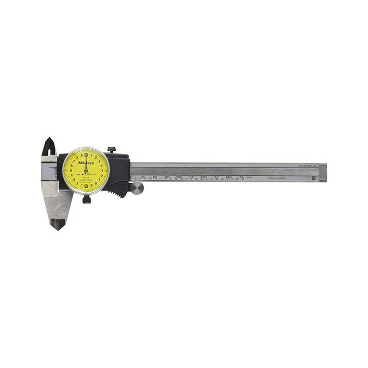 Thước Kẹp Đồng Hồ 150mm Mitutoyo 505-730 (0-150mm/0.02mm)