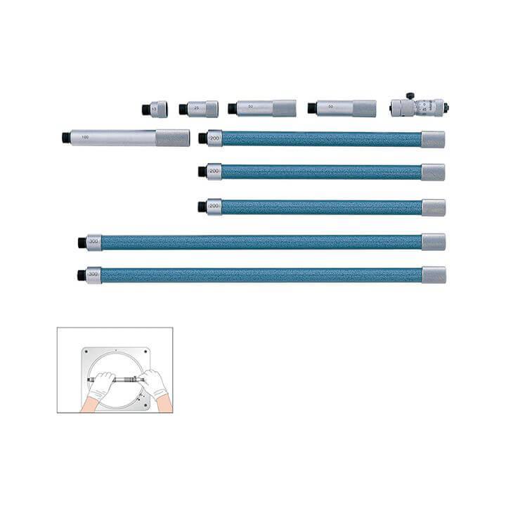 Panme Đo Trong Dạng Thanh Nối Mitutoyo 137-205 (50-1500mm/0.01mm) Panme Đo Trong Dạng Thanh Nối Mitutoyo 137-205 (50-1500mm/0.01mm)