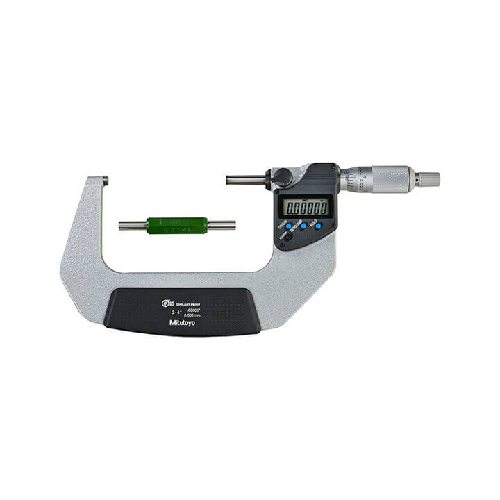 Panme Điện Tử Đo Ngoài Mitutoyo 293-343-30 (3-4″/75-100mm/0.001mm)