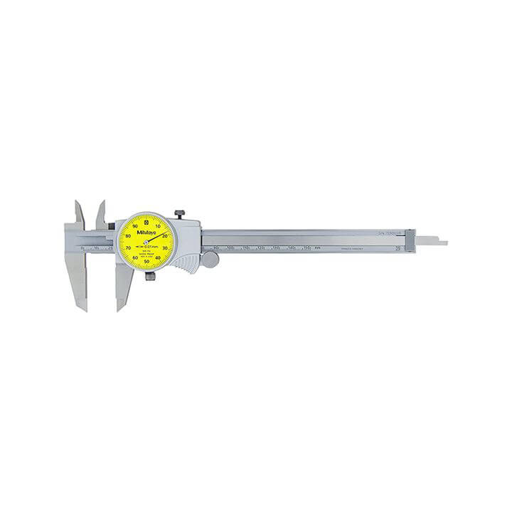 Thước Kẹp Đồng Hồ 150mm Mitutoyo 505-732 (0-150mm/0.01mm)