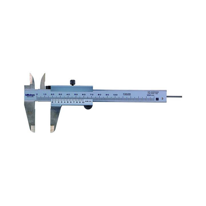Thước Cặp Cơ Khí 100mm Mitutoyo 530-100 (0-100mm/0.05mm)
