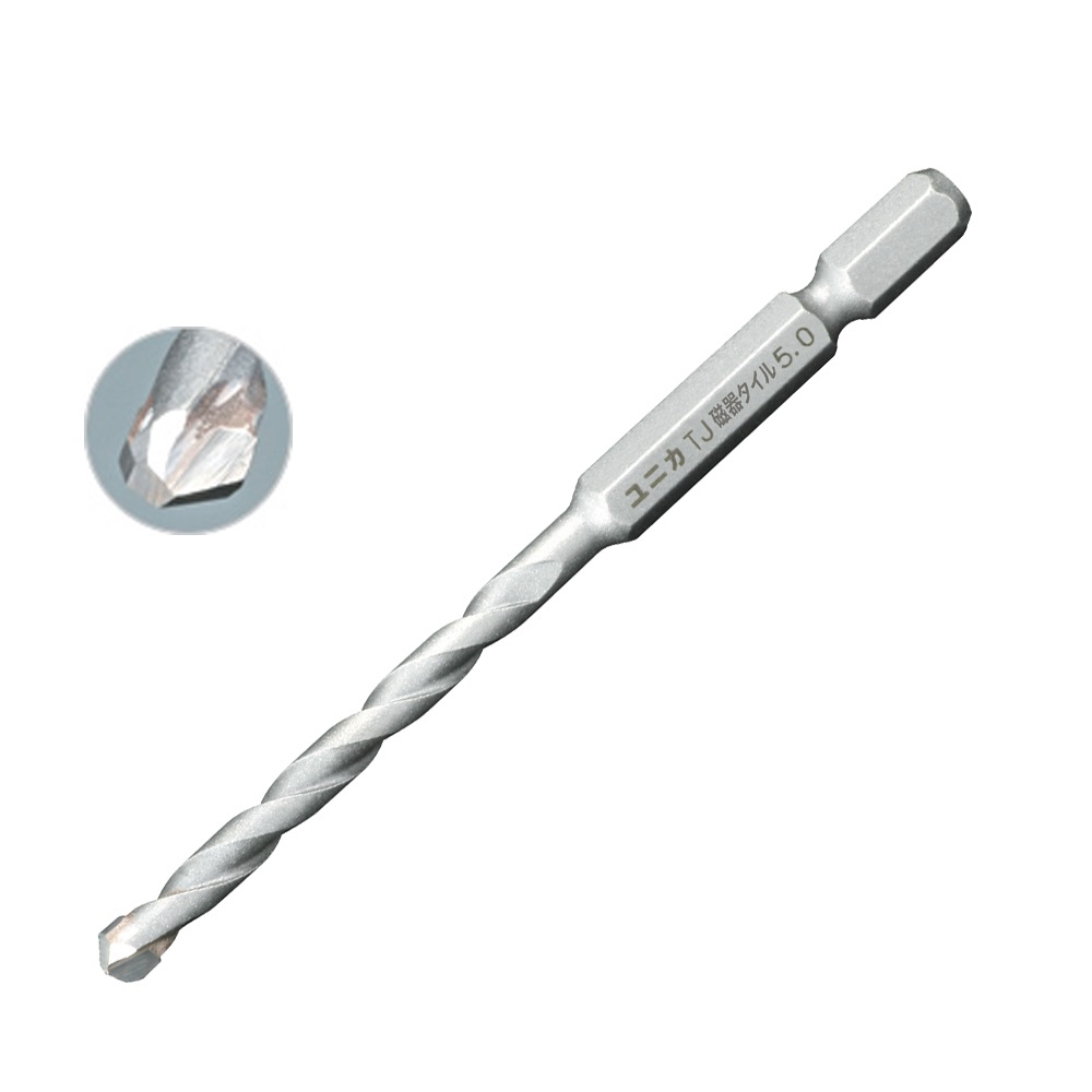 Mũi Khoan Tường Gạch Phi 6 Unika RJL6.0x150 (Chuôi Lục Giác Loại RJ Dài 150mm)