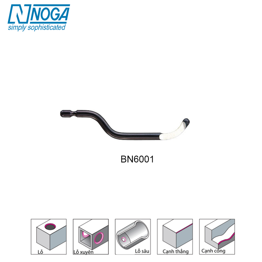 Lưỡi Dao Gọt Bavia Noga BN6001 (Lưỡi N6 2.6mm)
