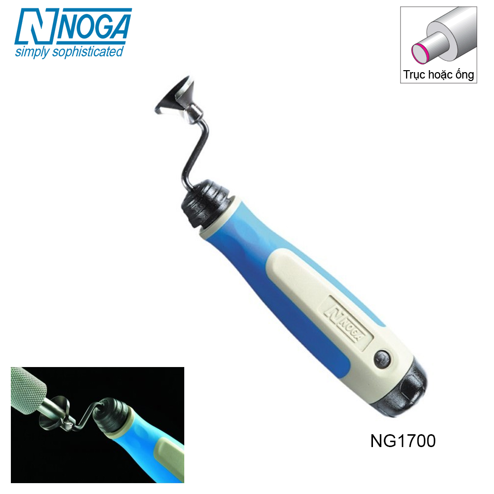 Bộ Dao Vát Mép Ngoài Noga NG1700 (Loại đầu quay tròn)