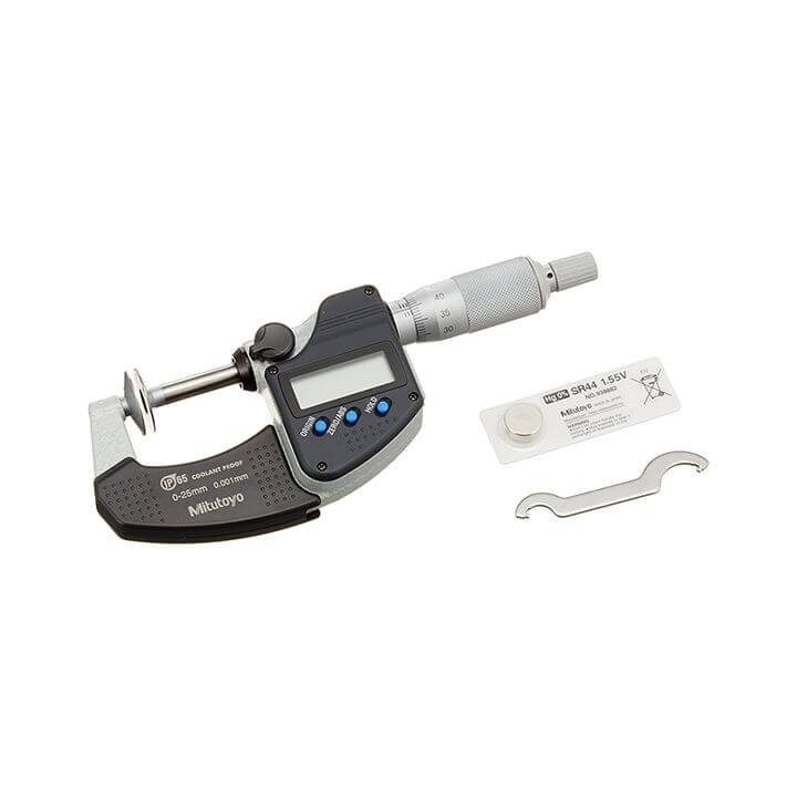 Panme Điện Tử Mitutoyo 323-250-30 Đo Bánh Răng (0~25mm/0.001mm)