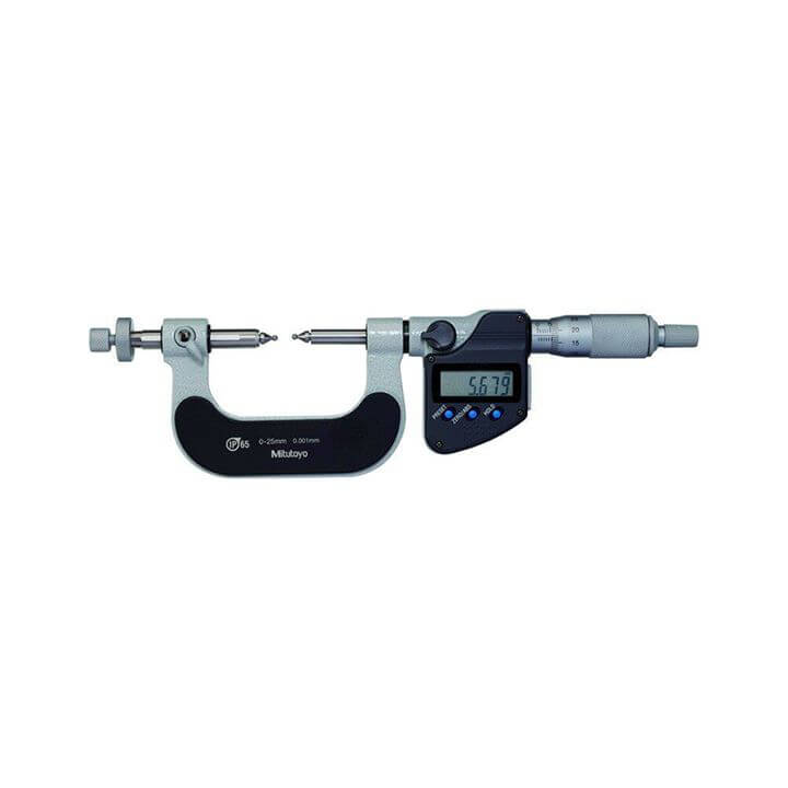 Panme Điện Tử Đầu Nhọn (15°) Đo Bánh Răng Mitutoyo 324-251-30 (0-25mm/0.001mm) Panme Điện Tử Đầu Nhọn (15°) Đo Bánh Răng Mitutoyo 324-251-30 (0-25mm/0.001mm)