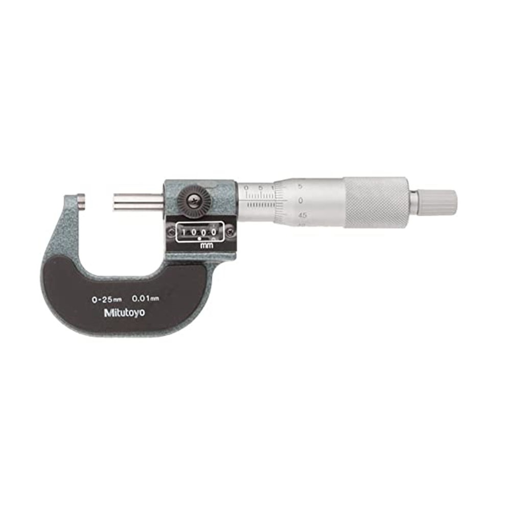 Panme Đo Ngoài Mitutoyo 193-101 Hiển Thị Số (0-25mm/0.01mm)