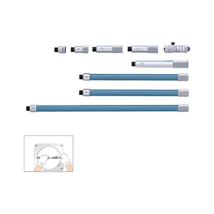 Panme Đo Trong Dạng Thanh Nối Mitutoyo 137-204 (50-1000mm/0.01mm)