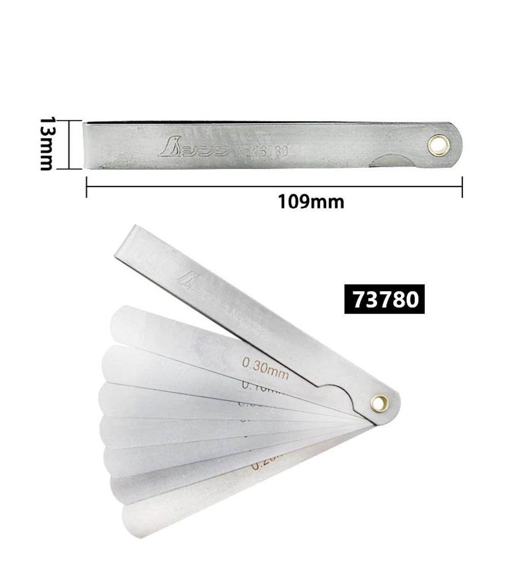 Thước Căn Lá B Shinwa 73780 100mm 9 Lá