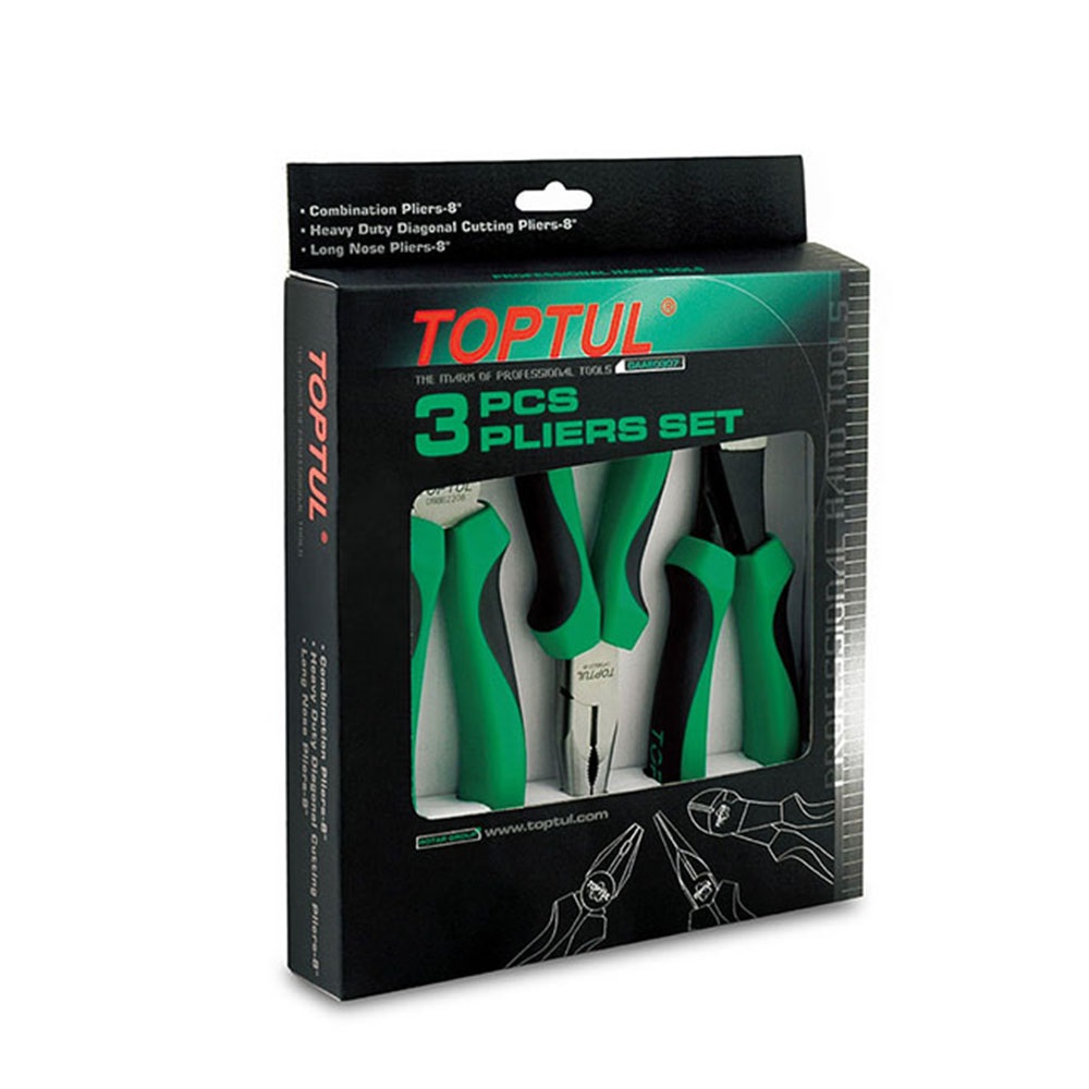 Bộ Kìm Đa Năng Toptul GAAE0304 (Bộ 3 Cái)