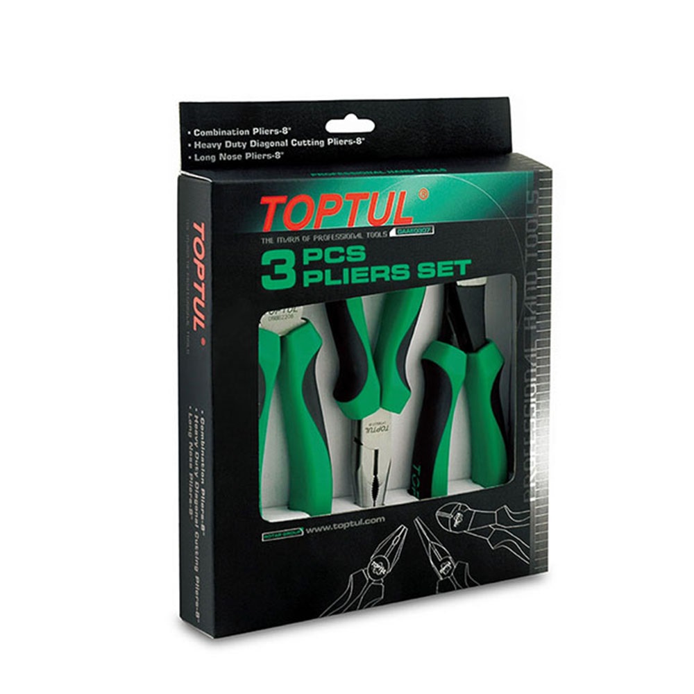 Bộ Kìm Đa Năng Toptul GAAE0307 (Bộ 3 Cái)