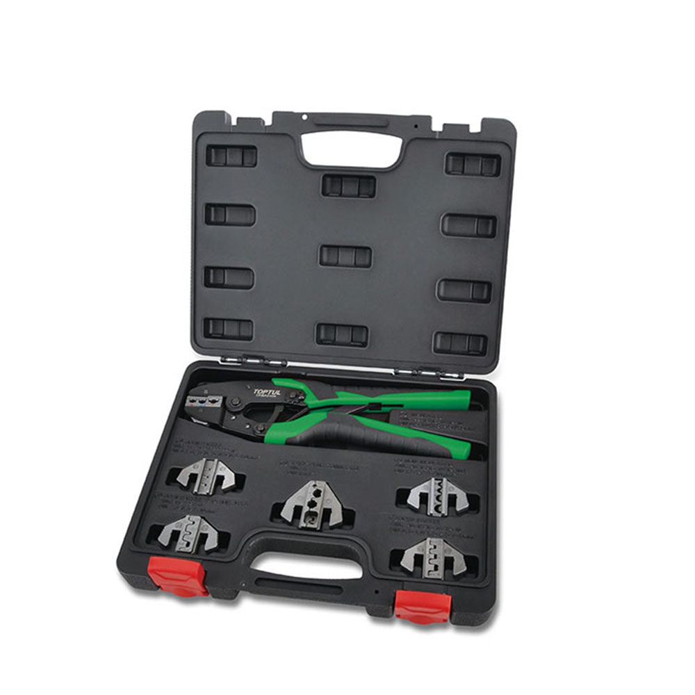 Bộ Kìm Bấm Cos Đa Năng Toptul GAAI0704 (đổi đầu 7 cái) Bộ Kìm Bấm Cos Đa Năng Toptul GAAI0704 (đổi đầu 7 cái)