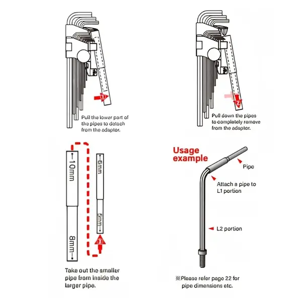 Bộ Lục Giác LHS-9NP (9 cái)